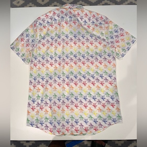 Penguin Pride Button Shirt - Picture 2 of 5